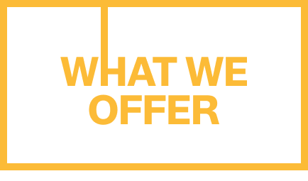 What we offer